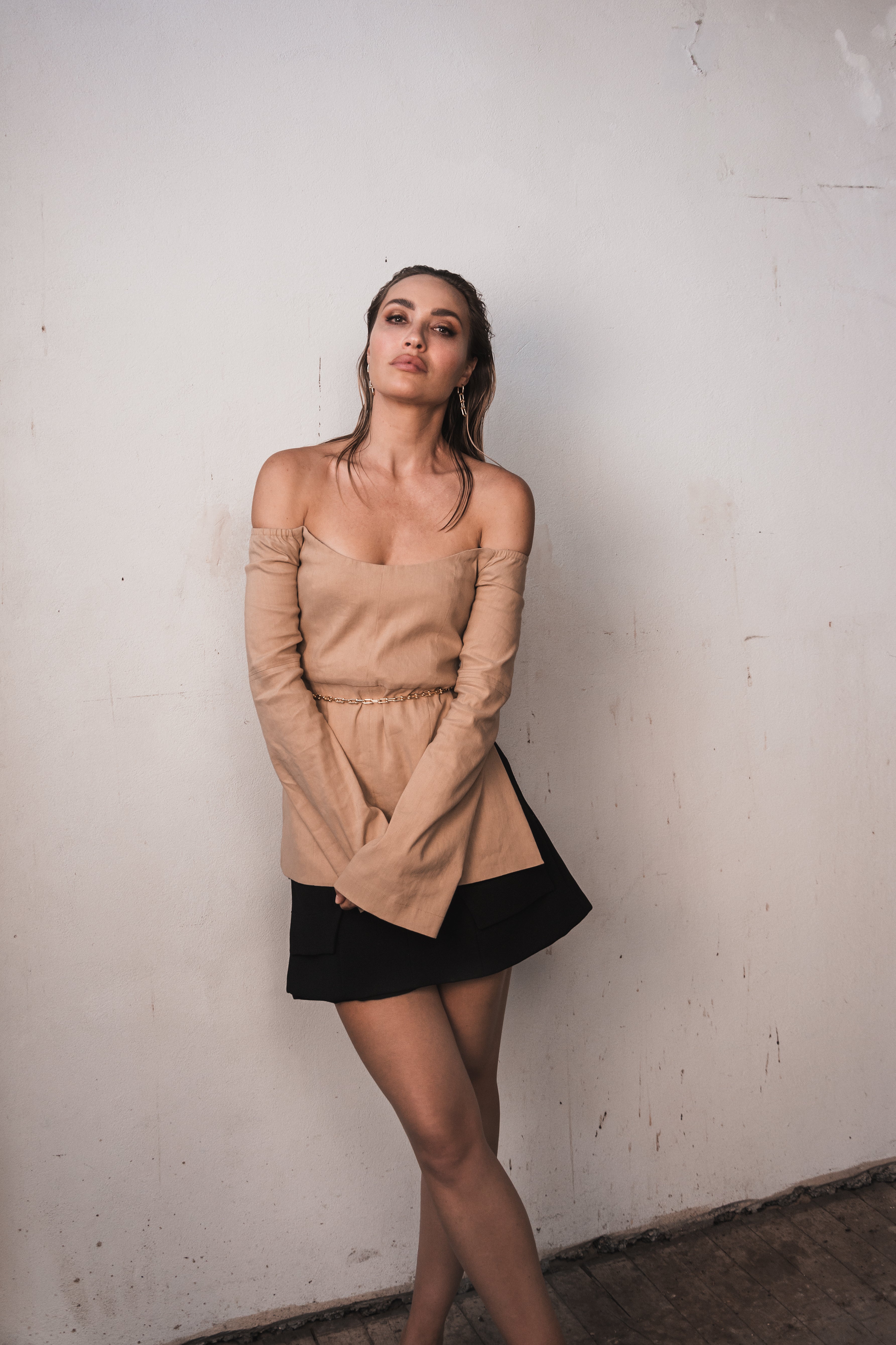 Slub Linen Top
