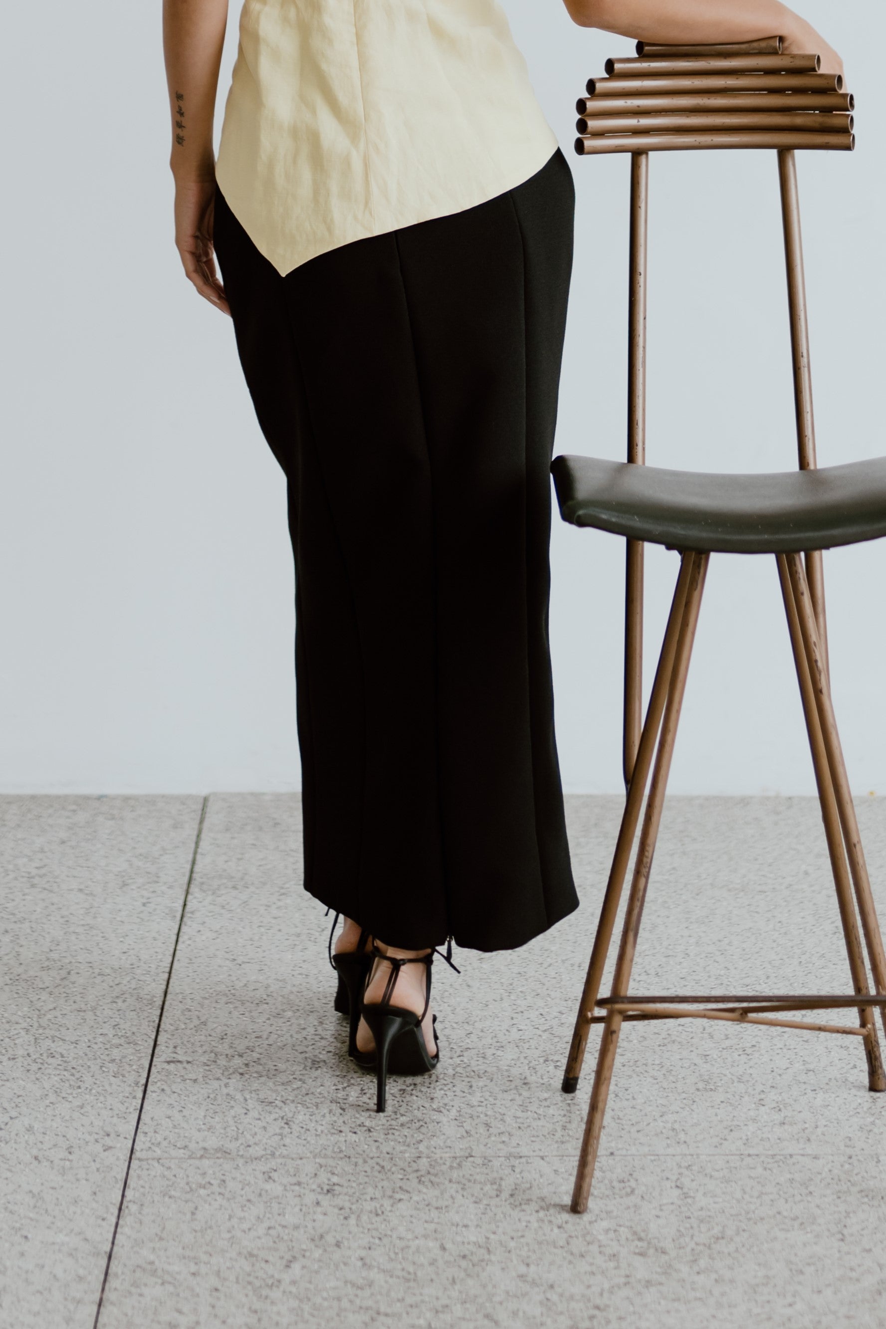 Maxi Structured Skirt