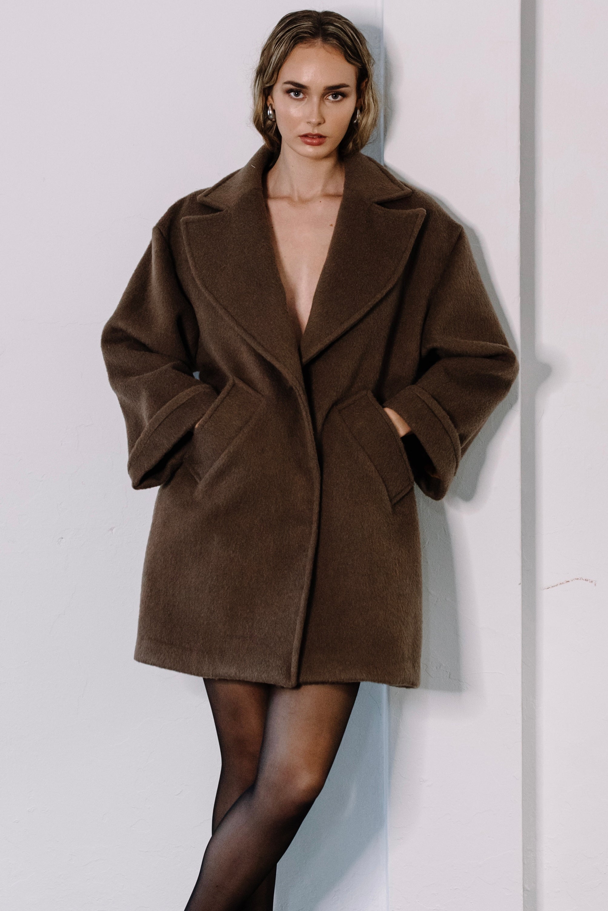 Wool Mini Coat - PREORDER JULY DELIVERY
