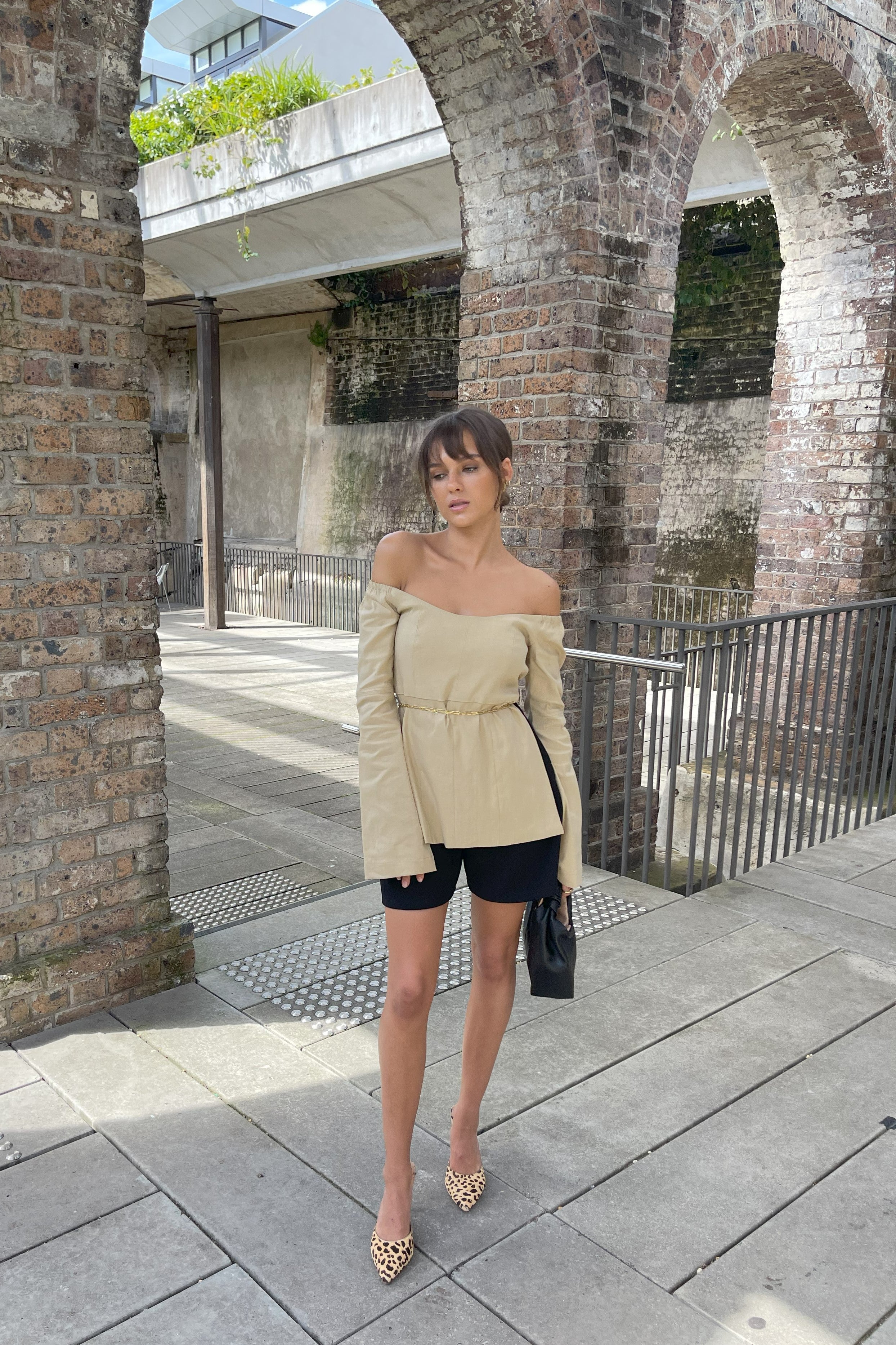 Slub Linen Top