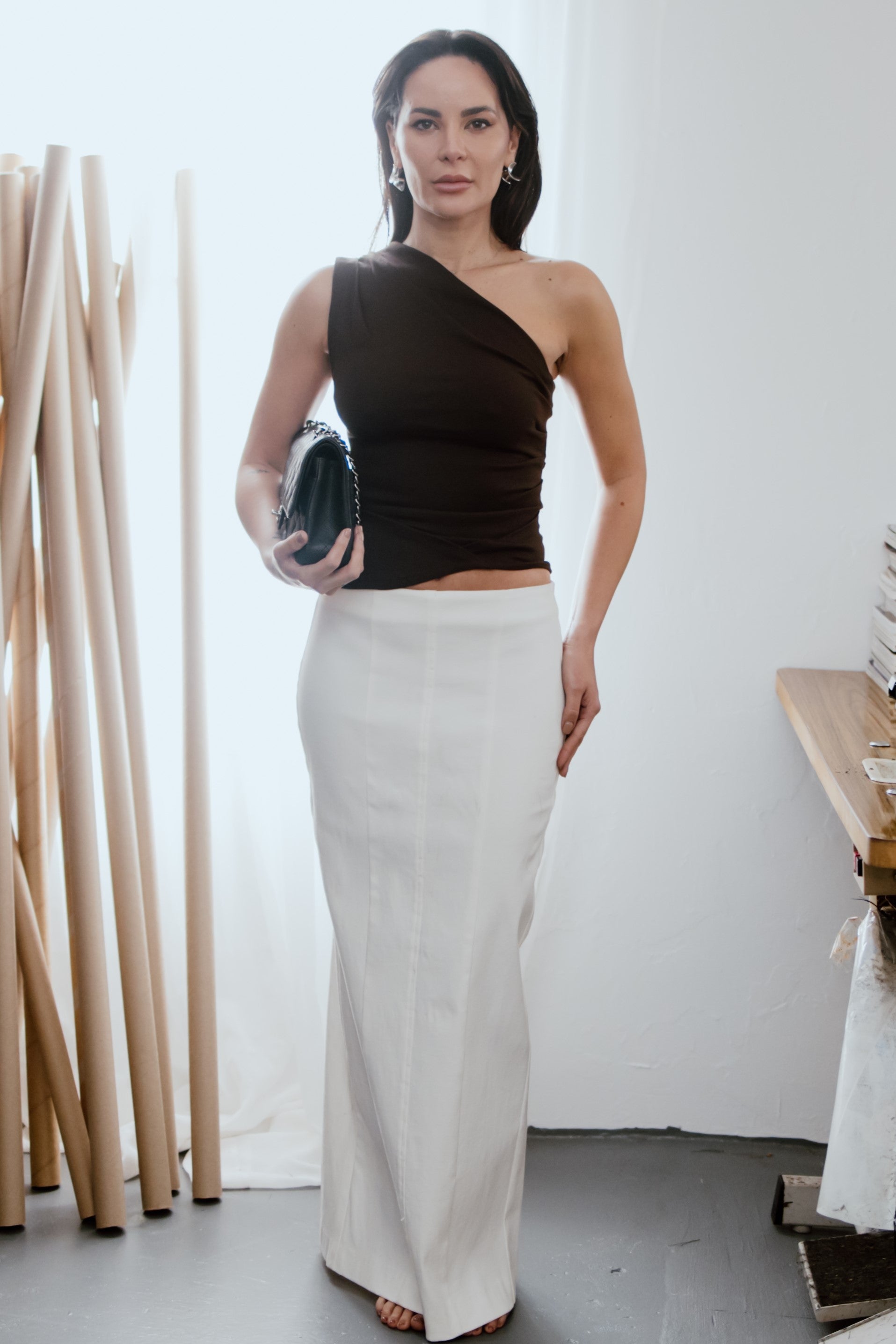 13. One Shoulder Top