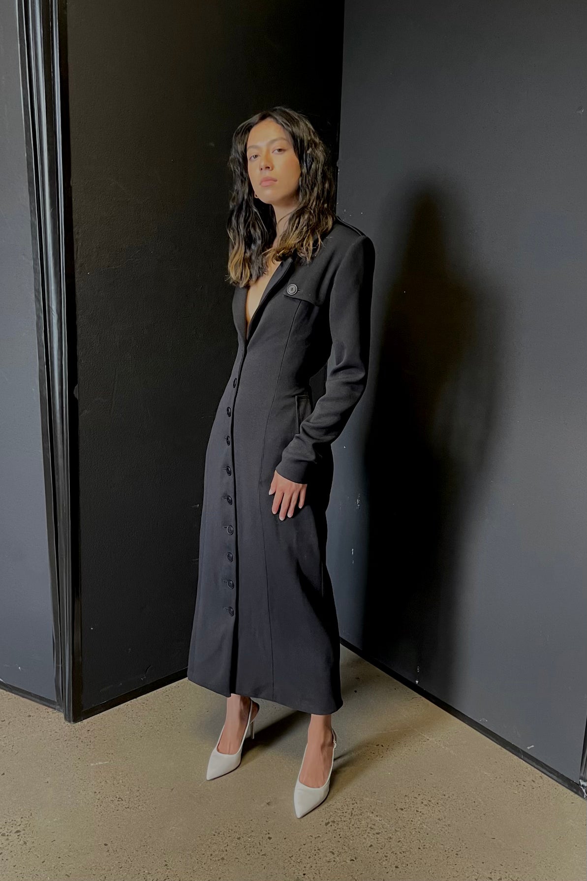 Longline dress coat best sale