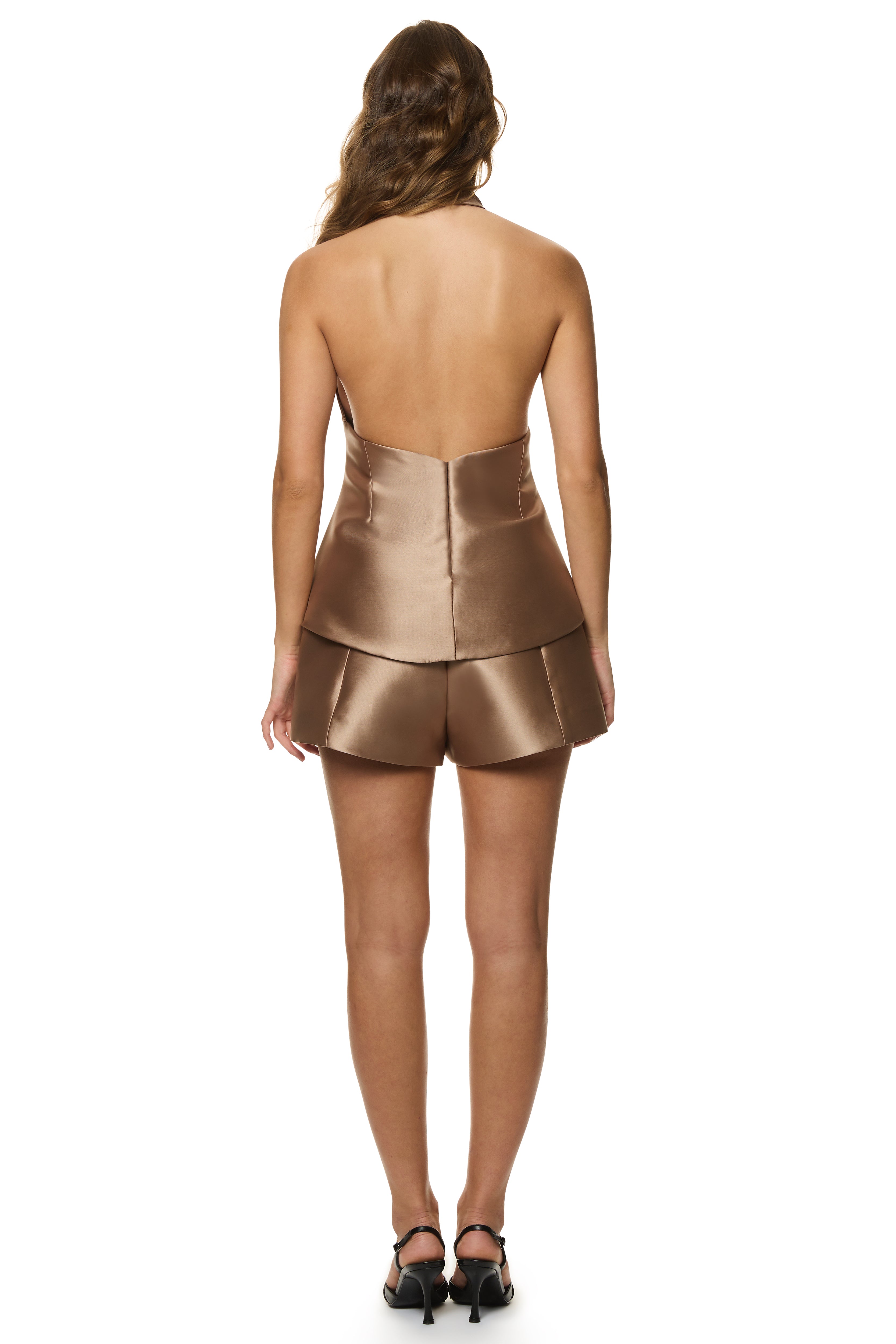 Structured Mini Shorts