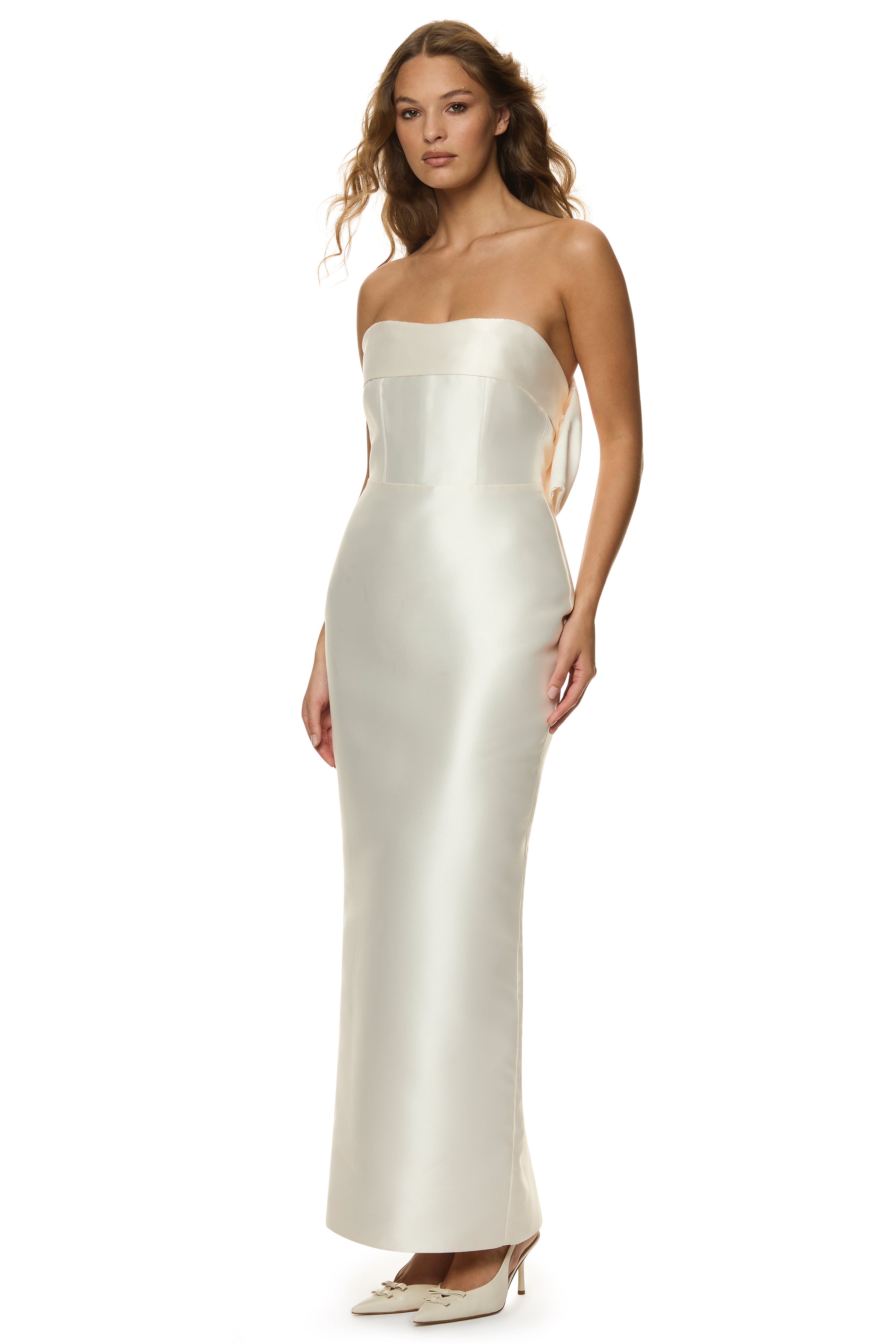 Eclipse Maxi Gown with Bow