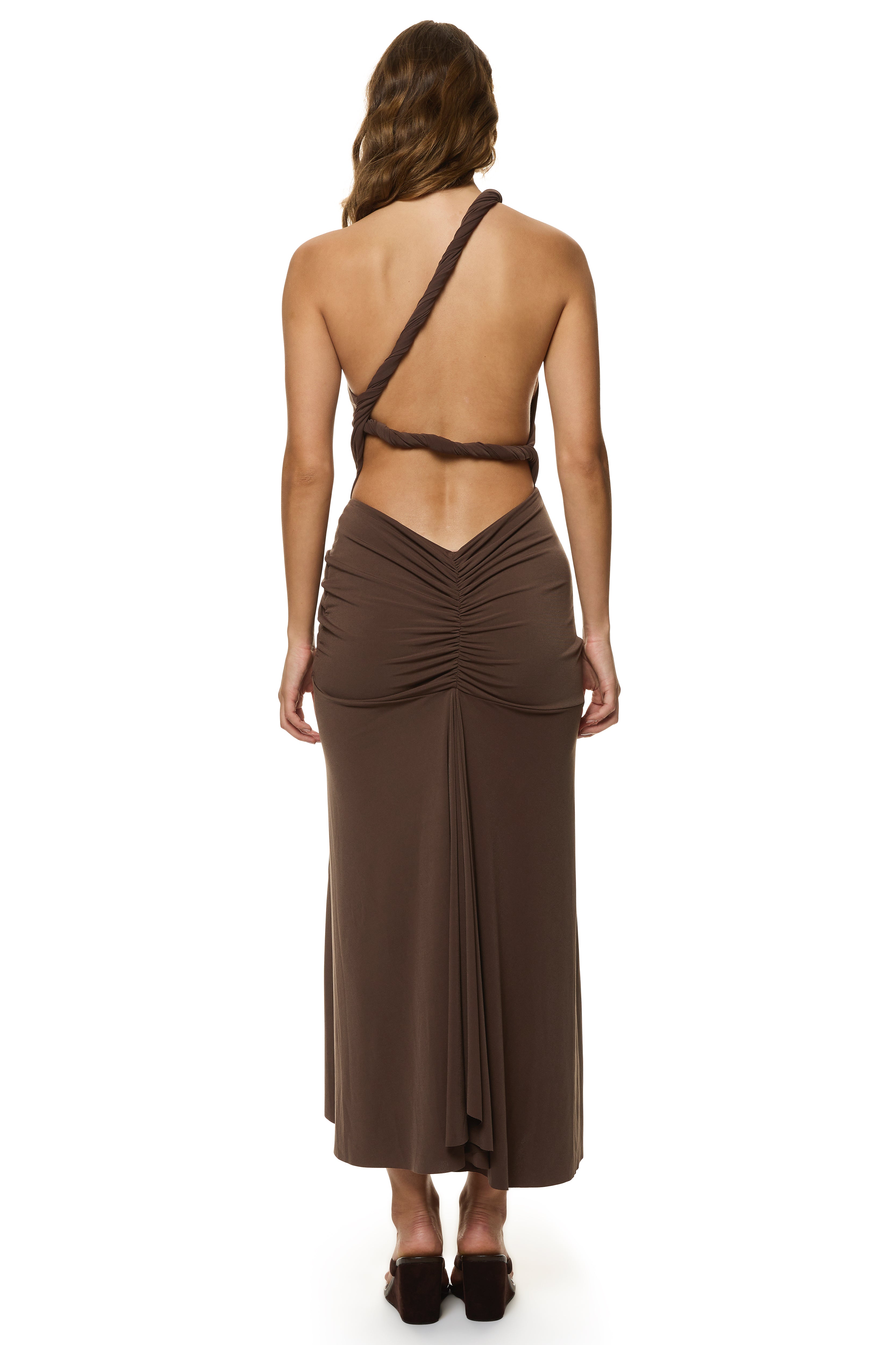 Twisted Affair Midi Dress